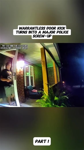 Warrantless Door Kick Turns Into a Major Police Screw-Up | police
