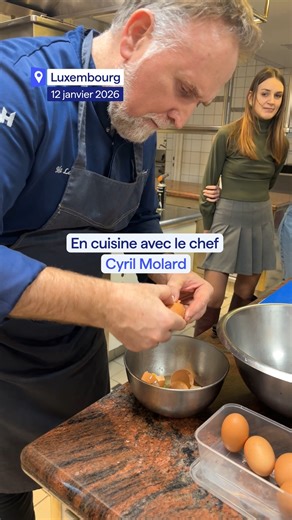🥰Dix gagnants ont eu la chance d'être tirés au sort pour suivre une master class de Cyril Molard, le chef étoilé du restaurant «Ma langue sourit». Pendant toute une matinée, ils ont pu écouter les conseils du chef, puis déguster le repas préparé pour eux ! | L'essentiel Online FR
