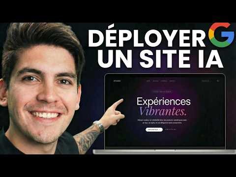 La bonne façon de déployer un site web Google AI Studio (personne n’explique ça)