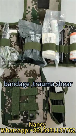 Camouflage Individual First Aid pouch