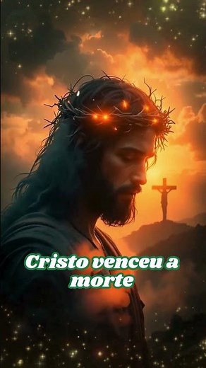 Ele vive! A ressurreição que muda tudo ✝️ #jesus #ressurreição #fé