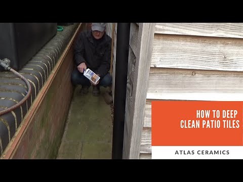 How To Deep Clean Patio Tiles