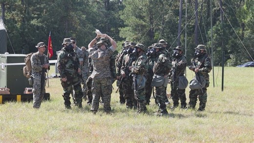 2nd Combat Readiness Regiment Conduct CBRN Drills During REGFEX