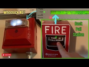 Annunciator Pull Station Fire Alarm System Test 3