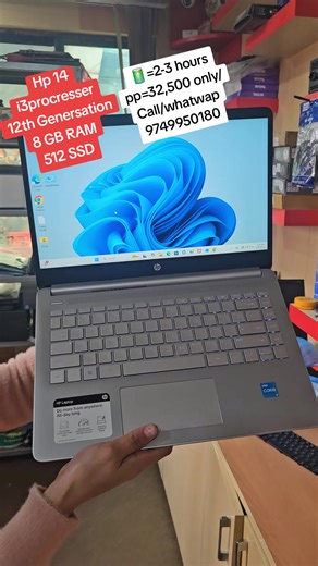 ☎️Call/=9749950180 💻️= Hp 14 🔈️=i3procresser 🇳🇵=12th Genersation 🇳🇵=8 GB RAM/ 512 SSD 🔋=2-3 HOURS 👍️=like new xa 👍️= no any problem 👍️=all good xa 🔈️=all nepal delivary #fyp #viral #foryou #tiktok #foryoupage