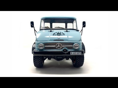 Paint, Run & Review. New Tamiya CC-02 Unimog 4X4 RC Build Project Is Finished! Kit 58692