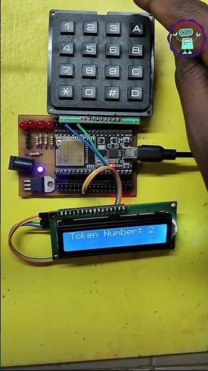 ESP32 4x4 Keypad with 16x02 LCD | #arduino #esp32 #iotprojects esp8266 keypad | Teach Me Something
