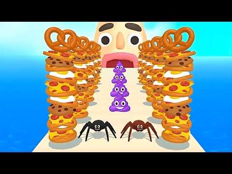 Sandwich Runner - Gameplay Walkthrough - All Levels (IOS, Android) EP361