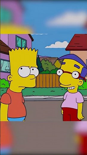 Bart stops time. 😧 🕰️ #thesimpsons #simpsons