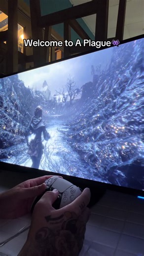 A Plague Tale : Innocence OG version 2019, PS5 release 2021 once of indy quality #ps5 #alienware #gameday #Aplaguetale