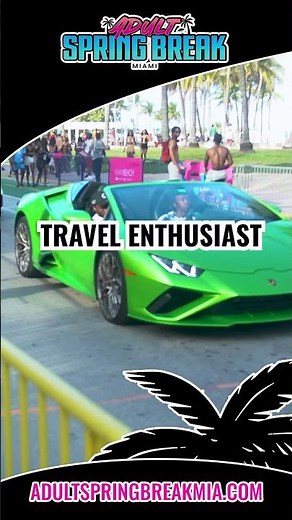 WHO is Adult Spring Break for?