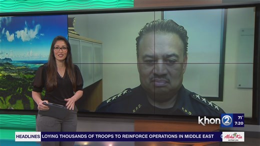 Talk story with Kauai Police Chief Rudy Tai