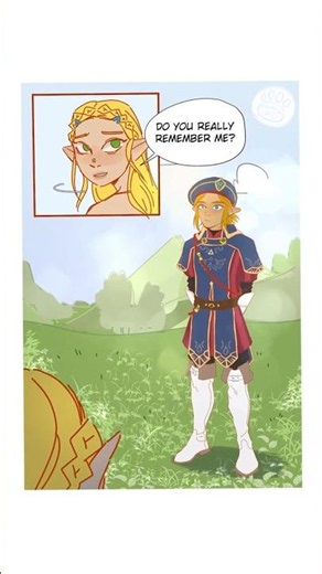 Zelda Reacts to the Royal Guard Uniform