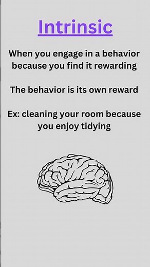 Intrinsic vs Extrinsic Motivation