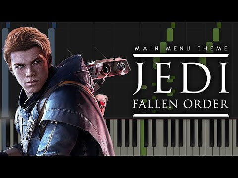 Star Wars Jedi: Fallen Order - Main Menu Theme | Piano Tutorial