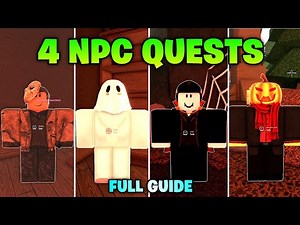Complete 4 NPC Quest in Fisch Fright Update