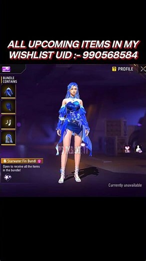 Upcoming New STARWATER FIN Female Bundle⭐🌊 #shorts #shortsfeed