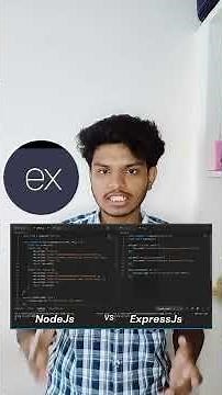 Difference Between Node.js and Express.js | Explained for Beginners | Day-22