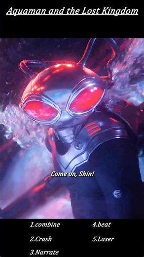 Aquaman and the Lost Kingdom (2023) – Black Manta Attacks Mera, Aquaman Arrives for the Rescue