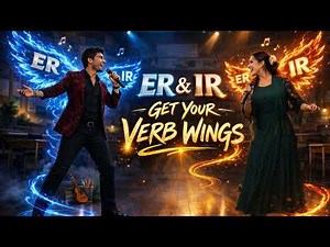 Spanish ER & IR Verb Song | Learn Present Tense Spanish Conjugation Fast | Get Your Verb Wings!