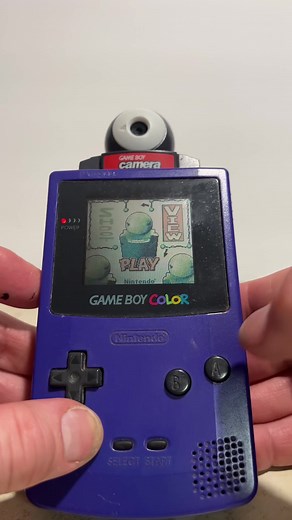 Gameboy Camera from 2000 #genx #the90s #year2000 #gameboy #gameboycolor #gameboycamera #nintendo