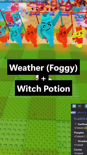 W method part 2! 😱 #roblox #plantsvsbrainrots | Kyaeds