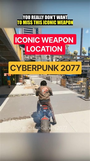 This Iconic Weapon Is Better Than I Expected #cyberpunk2077 #shorts
