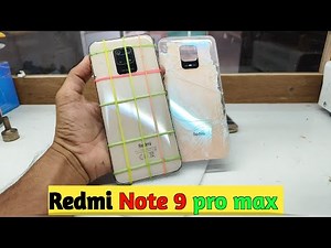 Redmi Note 9 Pro Back Panel Replacement | redmi note 9 pro back glass change | redmi_note9_pro_max