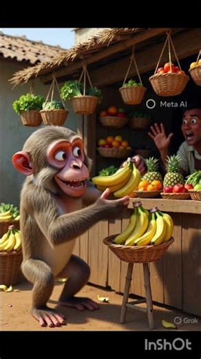 shrarti Bandar 🐒 #cartoon