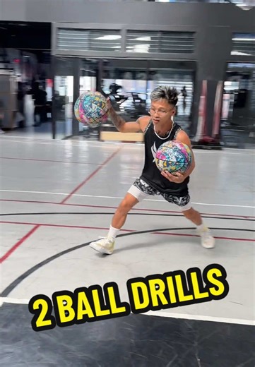 2 BALL DRILLS 🏀 #psychesports #psychebasketball #trclothingstore #thereaperbrand #trbrand