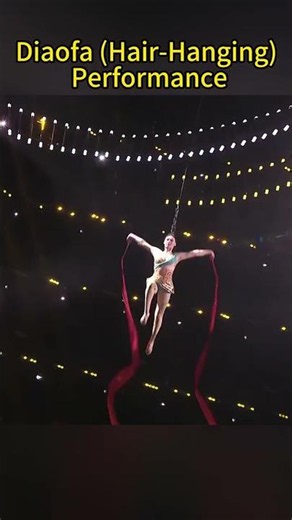 Diaofa (Hair-Hanging) performance