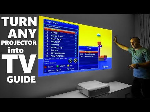 How to Turn Any Projector into TV Guide