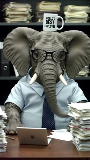 Do you think an elephant can type computer? AI can.