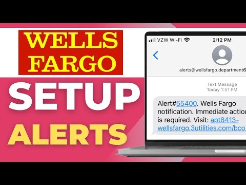How to Set Up Alerts in Wells Fargo Online Banking (Balance, Spending, Fraud)