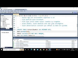 Bases de données V5 : SQL LDD (CREATE DROP ALTER) - MySQL