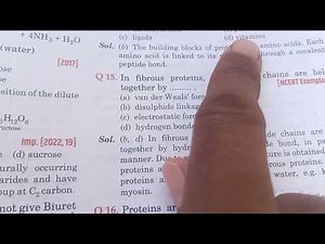 #Q14 #PYQ #Biomolecules #Class12th #Chemistry