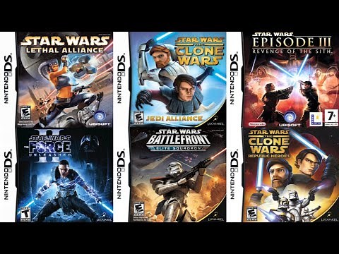 All Star Wars Games for Nintendo DS & 3DS