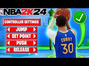 How to Shoot in NBA 2K24 : Shot Timing Visual Cue Best Controller Settings
