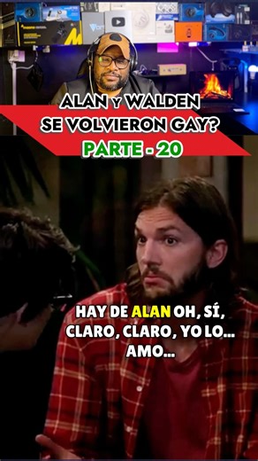 Alan Harper y Walden Schmidt mantienen su mentira? Serie dos hombres y medio #humor #comedia #funny