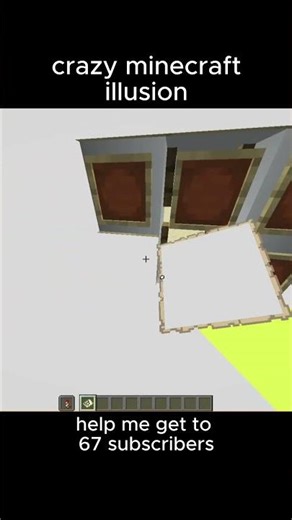 crazy minecraft illusion (infinity room)