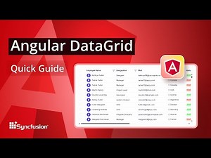 Angular Data Grid: The Ultimate Feature Walkthrough
