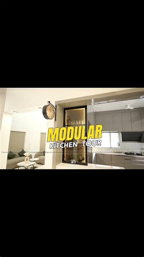 Modern modular kitchen tour ✨🏡