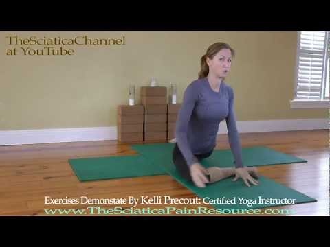 Sciatica Exercise: Pigeon Pose