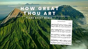 "How great thou art" gospel jazz piano sheet music. Chords - ChordU