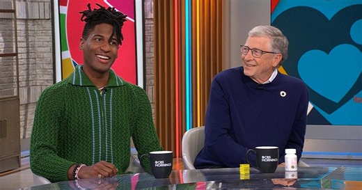 Philanthropist Bill Gates and musician Jon Batiste team up to fight global hunger