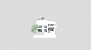 Modern home - Download Free 3D model by Home Design 3D (@homedesign3d)