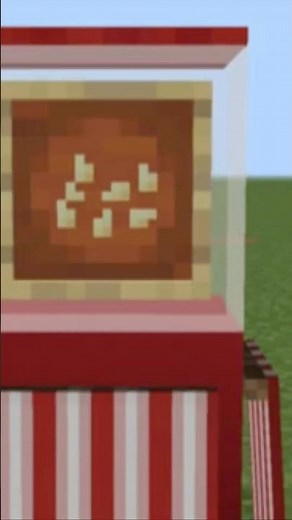 How to make a popcorn machine in Minecraft!