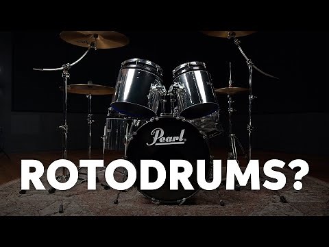 Weird, Vintage Drums | The Super-rare Pearl Vari-Pitch Drum Set