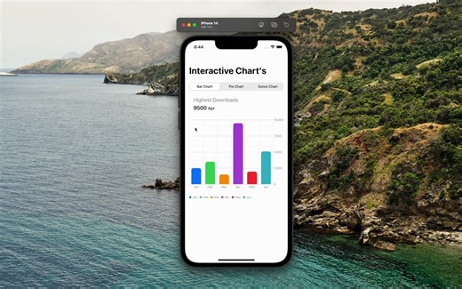 SwiftUI Interactive Charts - Pie/Donut Charts - iOS 17 - WWDC 2023