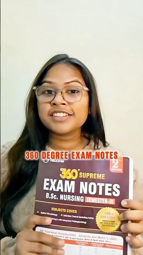 360° EXAM NOTES 📚 Bwest Guide for University Examination 👩‍⚕️